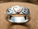 【kapua ハワイアンジュエリー 】hr-011 6mmPGハートリング レディース silver925 シルバー925 シルバーアクセサリー ハワジュ 指輪...