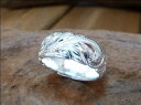 【kapua ハワイアンジュエリー 】hr-015 8mm甲丸カットアウトリング レディース メンズ silver925 シルバー925 シルバーアクセサリー ...