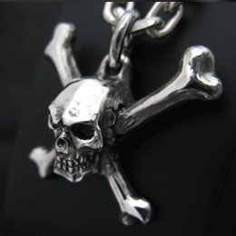 【KAGEMARU DESIGNS カゲマルデザイン】スカルシリーズ CROSS BONE SKULL TOP クロスボーンスカルトッ..