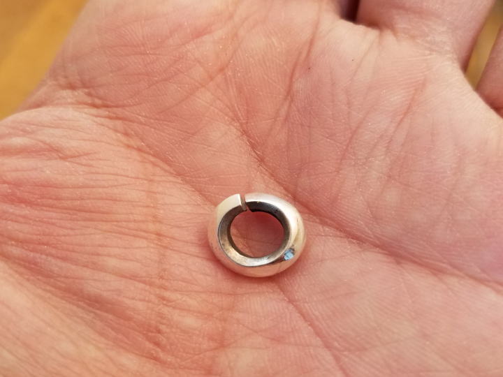 ������3.0mm���6.5mm��svp-18 ����С�925 ���̵�� ���ڤ�ݥ��� 1����� �ѡ��ġ���󥺡�silver925 ��������󥰥���С� ����С��ѡ��� silver925 �ϥ�ɥᥤ�� �ޥ륫�� �Х���� ��� �ؤä� ���� ���� ���