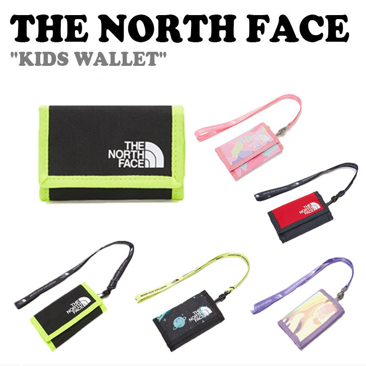 楽天1WEEK（ワンウィーク）【即納/国内配送】ノースフェイス 財布 THE NORTH FACE 男の子 女の子 KIDS WALLET キッズ ウォレット 全5色 NN2PN05R/S/T/U/V ACC 【中古】未使用品