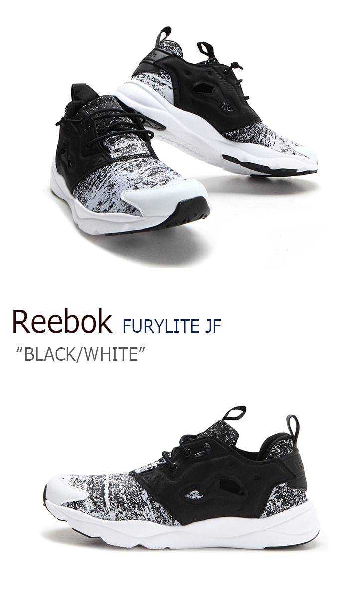 Reebok Fury Lite JF BLACK/WHITE【リーボック】【フューリーライト】【V69500】 シューズ 【中古】未使用品