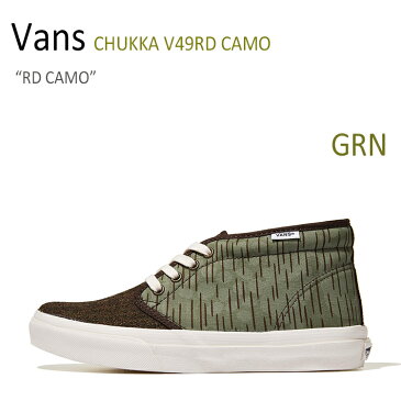 Vans CHUKKA V49RD CAMO/RD CAMO【バンズ】【チャッカブーツ】 シューズ