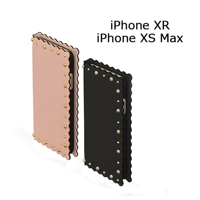 iPhone XR ケース iPhone XS Max ケース手帳型 Eblouir Wave Diary（エブルイ ウエーブダイアリー）アイフォン カバー お取り寄せ
