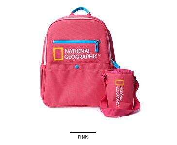ナショナルジオグラフィック National Geographic KIDS LENIS PICNIC BACKPACK ピンク キッズ カバン かばん 鞄 キッズ用 ジュニア用 子供用 バックパック リュック キッズリュックサック ジュニアリュックサック子供 入園 入学 通園 通学 遠足 バッグ N195KBG060022000
