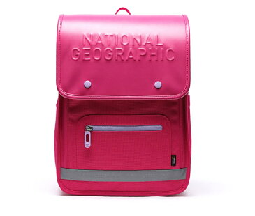 ナショナルジオグラフィック National Geographic CLASSIC SQUARE KIDS BACKPACK ダークピンク キッズ カバン かばん 鞄 キッズ用 ジュニア用 子供用 バックパック リュック キッズリュックサック ジュニアリュックサック子供 入園 入学 通園 通学 遠足 N205KBG010026000