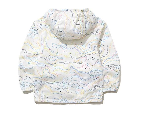 THE NORTH FACE ザ ノースフェイス TODDLER NOVELTY FLURRY WIND JACKET ホワイト ジャンバー ナイロンジャケット 撥水 長袖 赤ちゃん用 ベビー用 トドラー キッズ ウインドブレーカー ジャンバー 上着 おでかけ お散歩 オシャレ 人気 雨風 暖かい 贈り物 【中古】未使用品