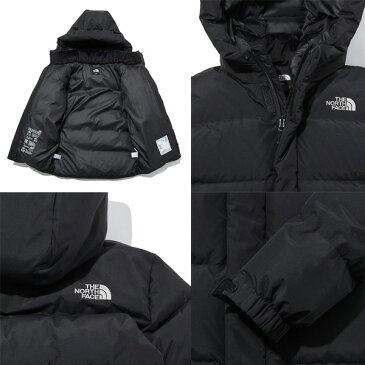 THE NORTH FACE ザノースフェイスK'S VITAL DOWN JACKET フーディー キッズ用ダウンジャケット キッズ用ジャンバー キッズ用アウター ダウン オシャレ 可愛い キッズ用 ジュニア用 男女兼用【中古】未使用品