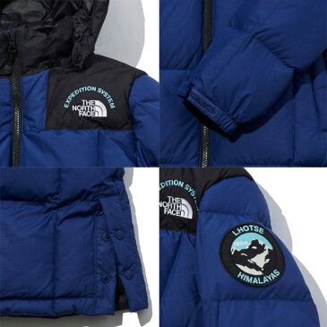 THE NORTH FACE ザノースフェイス K'S LHOTSE DOWN JACKET ブラック オレンジ ジェイド NJ1DL53 キッズ用ダウンジャケット キッズ用ジャンバー キッズ用アウター ダウン オシャレ 可愛い キッズ用 ジュニア用 男女兼用 ファミリールック【中古】未使用品