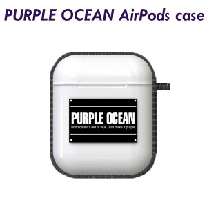 AirPods ケース 韓国 エアポッズ ケース 人気 メンズ レディース PURPLE OCEAN パープル オーシャン Street Sign ストリート サイン airpods case お取り寄せ