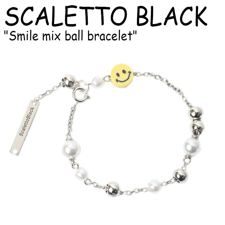 åȥ֥å ֥쥹å SCALETTO BLACK  ǥ Smile mix ball bracelet ޥ ߥå ܡ NONE Ρ ڹ񥢥꡼ SCB050 ACC