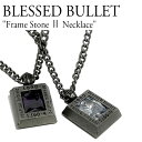 uXhubg lbNX BLESSED BULLET Y fB[X Frame Stone Necklace t[ Xg[ ll lbNX DARK SILVER _[NVo[ IOLITE ACICg DIA _CA P0000BNN ACC