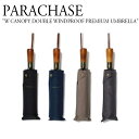 パラチェイス 傘 雨傘 折りたたみ PARACHASE メンズ レディース 防風 防水 撥水 大きい 大きめ W CANOPY DOUBLE WINDPROOF PREMIUM UMBRELLA w キャノピー ダブル ウィンドプルーフ アンブレラ BLACK ブラック NAVY ネイビー BEIGE ベージュ GREY グレー 3236 ACC