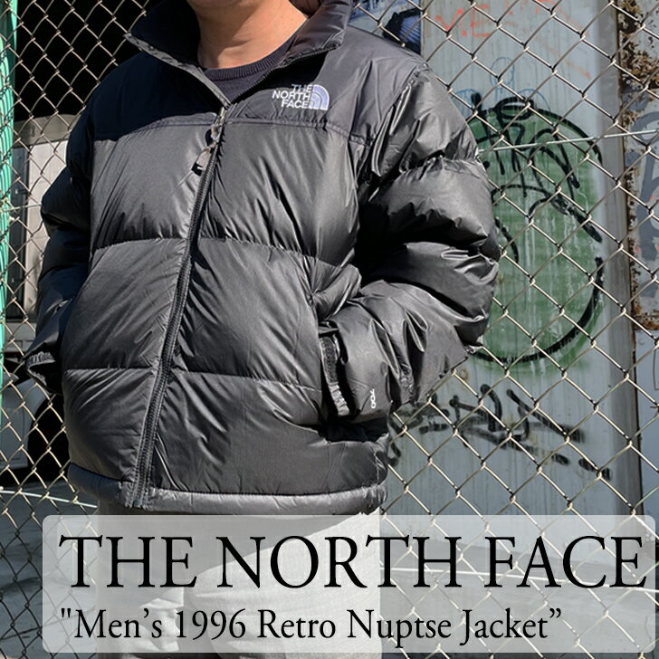 ノースフェイス ダウン ヌプシ ジャケット ダウンジャケット THE NORTH FACE メンズ レディース Men’s 1996 Retro Nuptse Jacket レトロ ヌプシ ジャケット 長袖 ロゴ アウトドア キャンプ おしゃれ かっこいい 黒 ブラック NF0A3C8D T93C8D LE4 ウェア