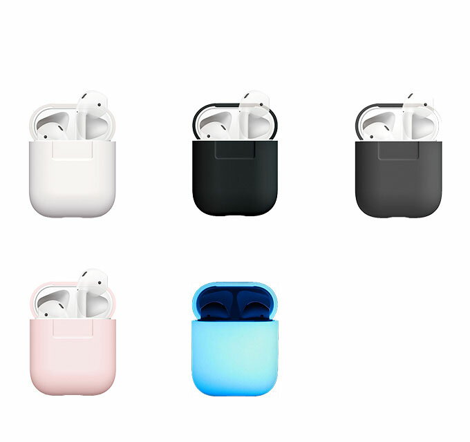 AirPods カバー ケース シンプル デザイン 保護 カバー アクセサリー イヤホン ケース イヤホン カバー 耐衝撃 衝撃 吸収 ソフト カバー シリコン 製 アップル エアーポッズ mmef2j/a 対応 elago エラゴ AIRPODS CASE