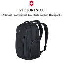 ビクトリノックス ビジネスバッグ VICTORINOX バックパック リュック ビクトリノックス 正規品 アルトモントプロフェショナル エッセンシャル ラップトップバックパック 軽量 耐水 大容量 24L 多機能 多収納 PC収納 おしゃれ シンプル 通学 通勤 キャンプ テント 登山 釣り ブラック 602154 アウトドア OTTD