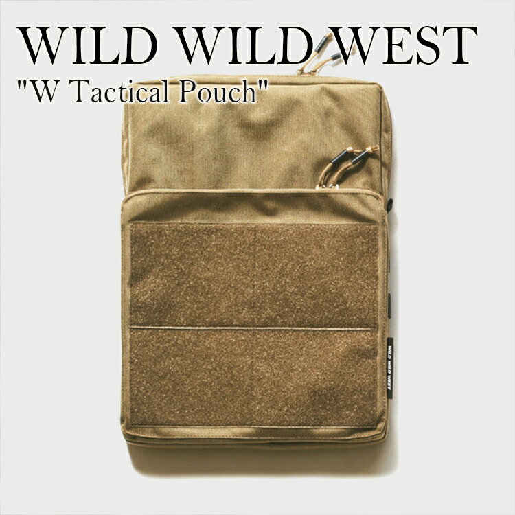 ツールケース ワイルド ワイルド ウェスト WILD WILD WEST 丈夫 ポーチ 収納 W Tactical Pouch タクティカルポーチ ナイロン 収納 ポケット 小分け アウトドア キャンプ ソロキャンプ レジャー 133 OTTD