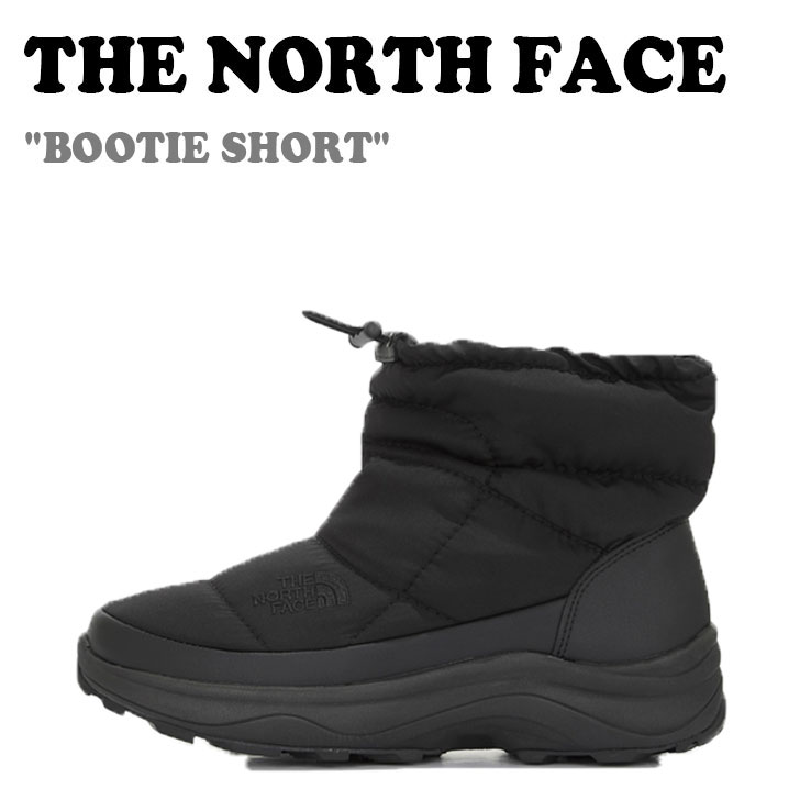 ノースフェイス ブーツ THE NORTH FACE メンズ レディース BOOTIE SHORT ブーティ ショート BLACK ブラック NS99M53A シューズ 【中古】未使用品