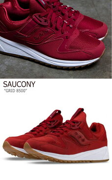 サッカニー スニーカー Saucony メンズ GRID 8500 グリッド8500 RED レッド S70286-7 シューズ