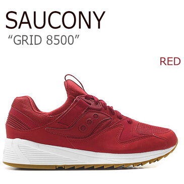 サッカニー スニーカー Saucony メンズ GRID 8500 グリッド8500 RED レッド S70286-7 シューズ