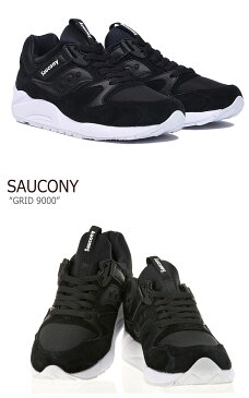 サッカニー スニーカー Saucony メンズ GRID 9000 グリッド9000 BLACK ブラック S70382-2 シューズ