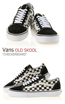 バンズ オールドスクール スニーカー Vans メンズ レディース OLD SKOOL Primary Check Black White チェッカーボード プライマリー チェック ブラック ホワイト VN0A38G1P0S シューズ