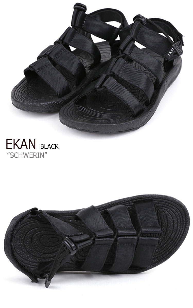 エカン サンダル ストラップサンダル スポサン EKAN メンズ レディース SCHWERIN シュヴェリーン 5色 EKAN-1201 シューズ