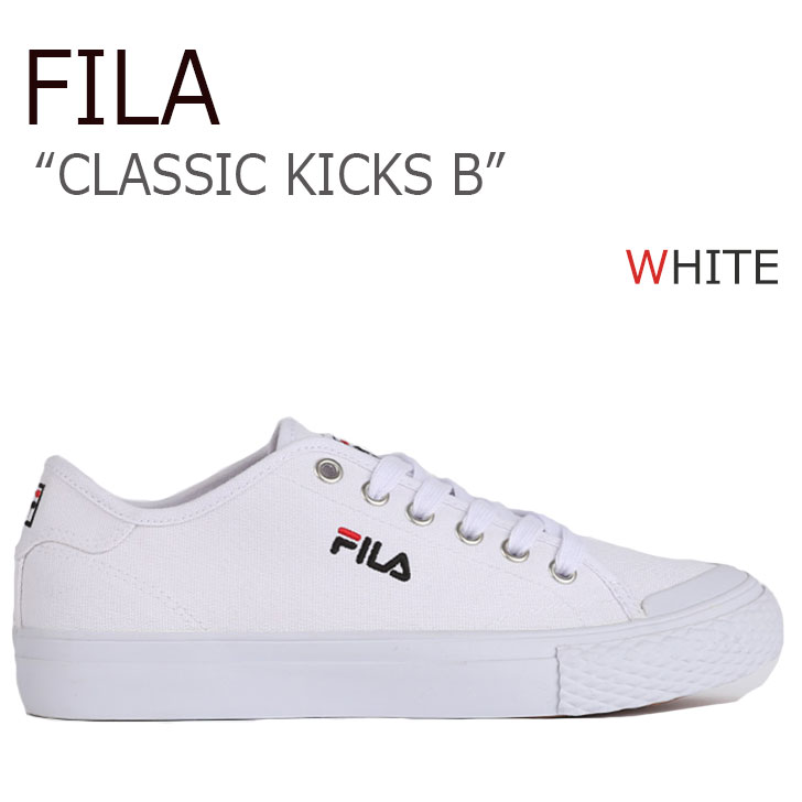 フィラ スニーカー FILA レディース CLASSIC KICKS B クラシック キックス WHITE ホワイト FS1SIA1036X FS1SIB1122X シューズ 【中古】未使用品