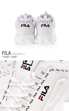 フィラ ディスラプター スニーカー FILA メンズ レディース DISRUPTOR 2 TAPEY TAPE テーピー テープ WHITE ホワイト FS1HTB1091X FS1HTA3091X FLFL8F3U06 シューズ