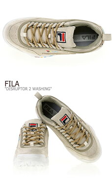 フィラ ディスラプター スニーカー FILA メンズ レディース DISRUPTOR 2 WASHING ディスラプター2ウォッシング GRAY グレー FS1HTA3112X FLFL9S1U21 シューズ