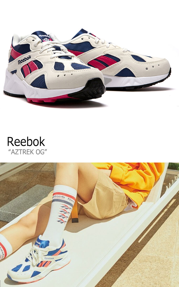 リーボック スニーカー REEBOK メンズ レディース AZTREK OG アズトレックOG IVORY アイボリー RED レッド CN7068 RBKCN7068 FLRB8F3U03 シューズ