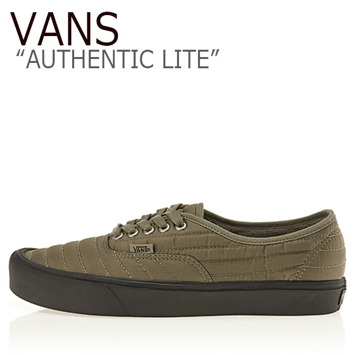 バンズ オーセンティック スニーカー VANS メンズ AUTHENTIC LITE オーセンティックライト GREEN グリーン VN0A2Z5JU6K シューズ