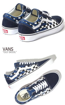 バンズ オールドスクール スニーカー VANS メンズ レディース OLD SKOOL FLAME PACK CHECKERBOARD オールド スクール フレイムパック チェッカーボード NAVY ネイビー VN0A38G1RX6 シューズ