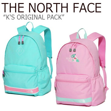 ノースフェイス バックパック THE NORTH FACE キッズ K'S ORIGINAL PACK オリジナル パック MINT LAVENDER ミント ラベンダー NM2DK08T/U バッグ 【中古】未使用品