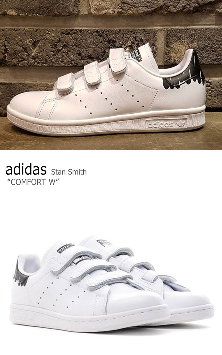 アディダス スタンスミス スニーカー adidas レディース オリジナルス スタン スミス コンフォート ウーマンズ STAN SMITH COMFORT W WHITE ホワイト BY2975 シューズ 【中古】未使用品