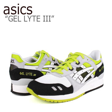 アシックスタイガー ゲルライト3 スニーカー asics メンズ Gel Lyte 3 lime ライム H307N-0101 シューズ