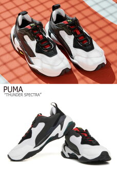 プーマ スニーカー PUMA メンズ レディース THUNDER SPECTRA サンダー スぺクトラ BLACK ブラック 36751607 PKI36751607 シューズ 【中古】未使用品