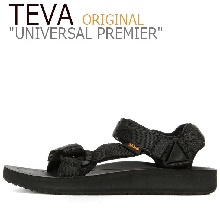 テバ ユニバーサル サンダル TEVA メンズ ORIGINAL UNIVERSAL PREMIER オリジナル ユニバーサル プレミア BLACK ブラック 1015192-BLK シューズ