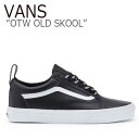 VANS メンズ レディース OTW OLD SKOOL BLACK ブラック VN0A38G1UKM1