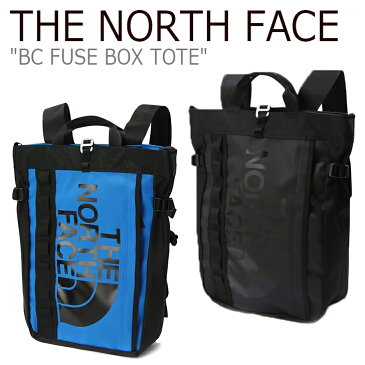 ノースフェイス トートバッグ バックパック THE NORTH FACE メンズ レディース BC FUSE BOX TOTE BCヒューズボックストート BLUE BLACK ブルー ブラック NN2PK31J/K バッグ 【中古】未使用品