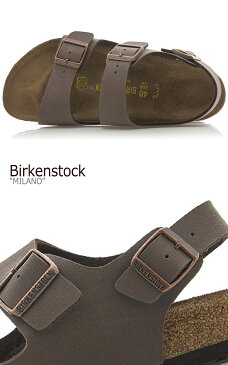 ビルケンシュトック サンダル BIRKENSTOCK メンズ MILANO ミラノ MOCCA モカ 634501 シューズ 【中古】未使用品