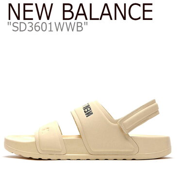 ニューバランス サンダル NEW BALANCE メンズ レディース SD3601WWB BEIGE ベージュ NBRJ8S550W シューズ 【中古】未使用品