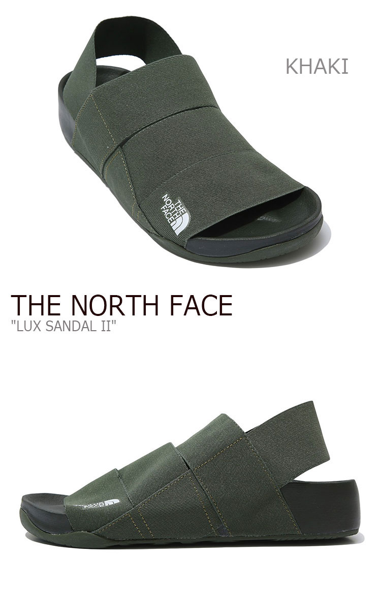 ノースフェイス サンダル THE NORTH FACE メンズ レディース LUX SANDAL II ラックス サンダル2 BLACK KHAKI ブラック カーキ NS98K05B/C NS98J05B NS98L35S シューズ 【中古】未使用品