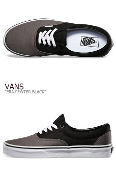 バンズ エラ スニーカー VANS メンズ レディース ERA PEWTER ピューター BLACK ブラック VN000EW4PBQ シューズ