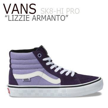 バンズ スケートハイ スニーカー VANS レディース SK8-HI PRO LIZZIE ARMANTO スケートハイプロ リッチ アルマント PURPLE パープル VN0A45JDVGA1 シューズ