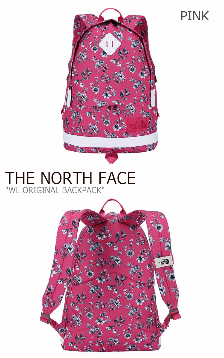ノースフェイス バックパック THE NORTH FACE メンズ レディース WL ORIGINAL BACKPACK オリジナルバックパック リュック PINK GREEN ピンク グリーン NM2DJ04L/M バッグ 【中古】未使用品