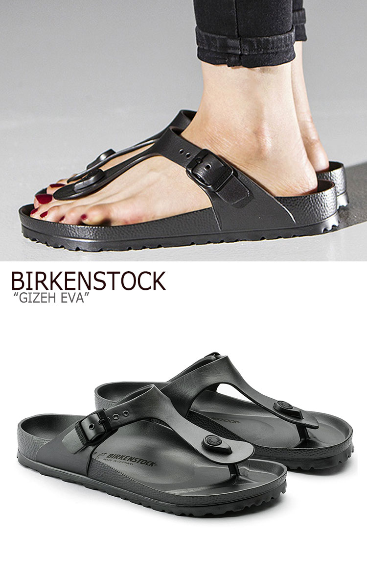 ビルケンシュトック サンダル BIRKENSTOCK レディース GIZEH EVA ギゼ エヴァ ANTHRACITE アントラシート 1001505 シューズ 【中古】未使用品