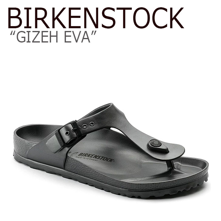 ビルケンシュトック サンダル BIRKENSTOCK レディース GIZEH EVA ギゼ エヴァ ANTHRACITE アントラシート 1001505 シューズ 【中古】未使用品