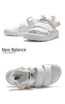 ニューバランス サンダル New Balance メンズ レディース CRV MULTI SD 3205 ECC WHITE ホワイト SD3205ECC シューズ 【中古】未使用品