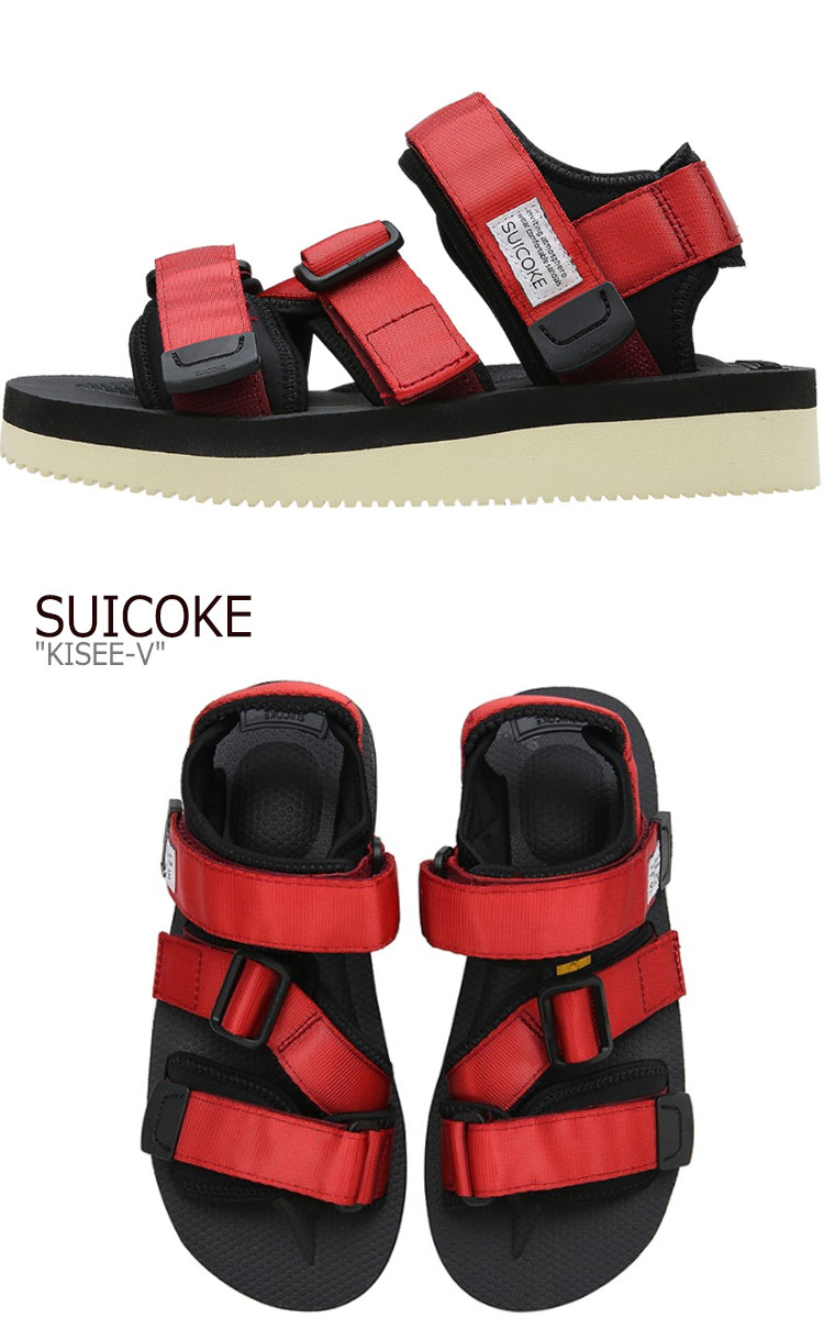 スイコック サンダル SUICOKE メンズ KISEE-V キシーV RED レッド S1404SN01RD シューズ